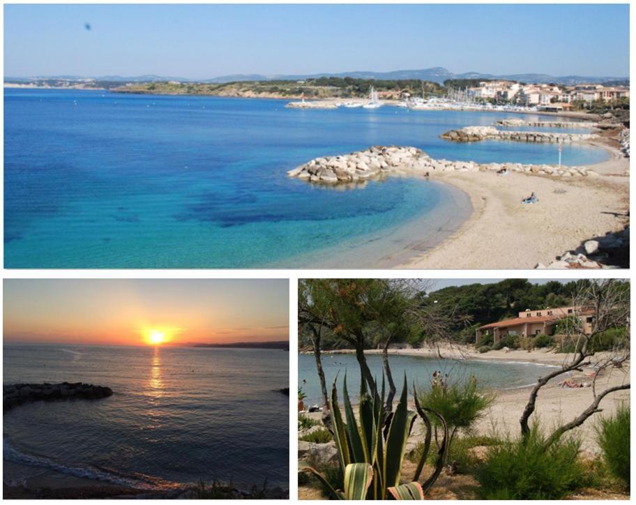 T2 Coudouliere Les Rivages Front De Mer Apartment Six-Fours-les-Plages Exterior foto